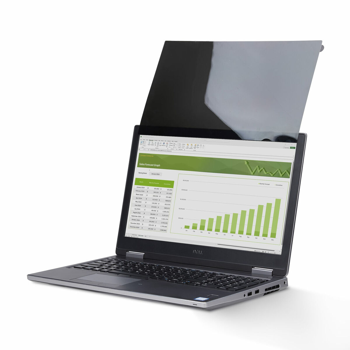 Podpěra notebooku Startech 125TF-PRIVACY-SCREEN Plastické